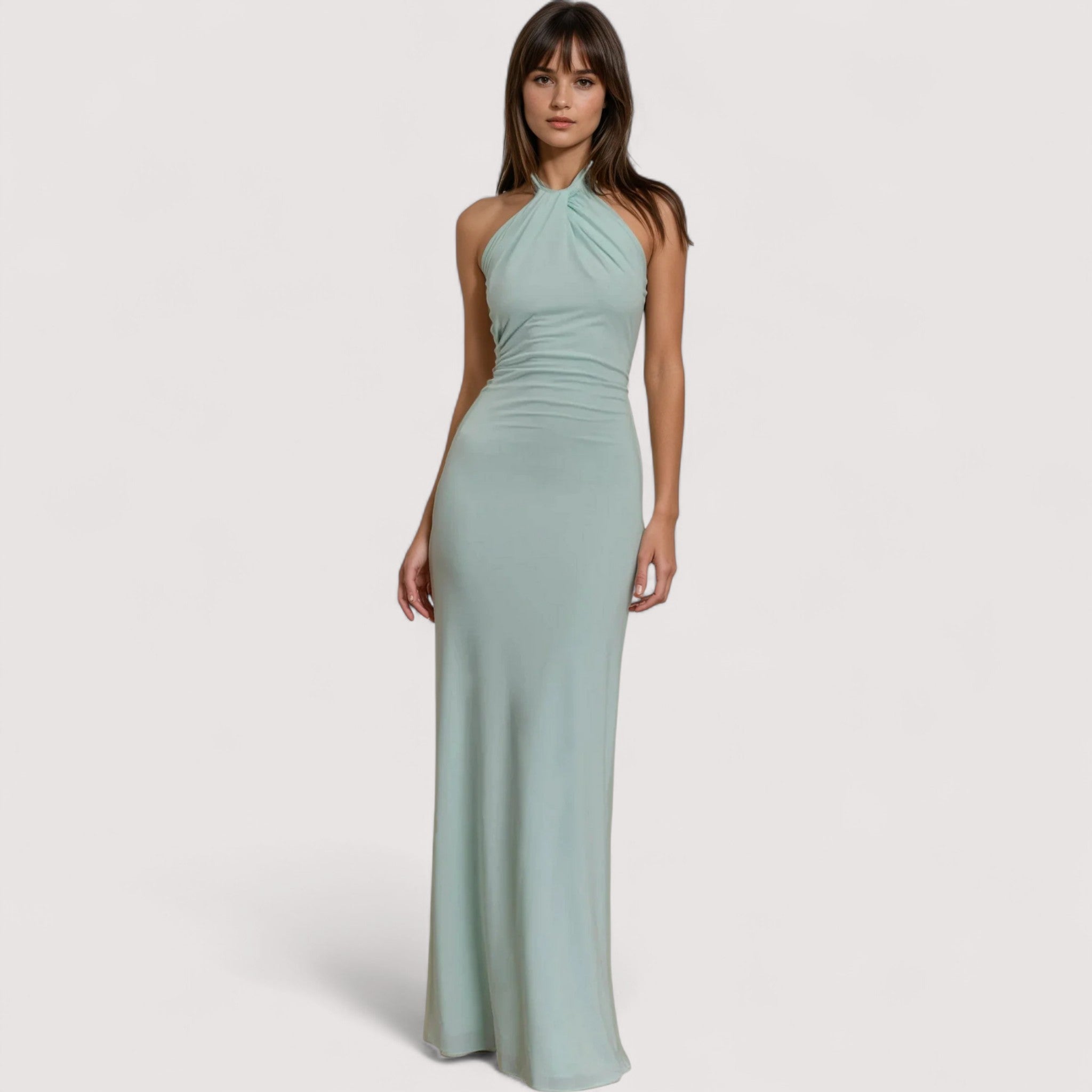 Olga™ | Kaelarihm-Maxikleit