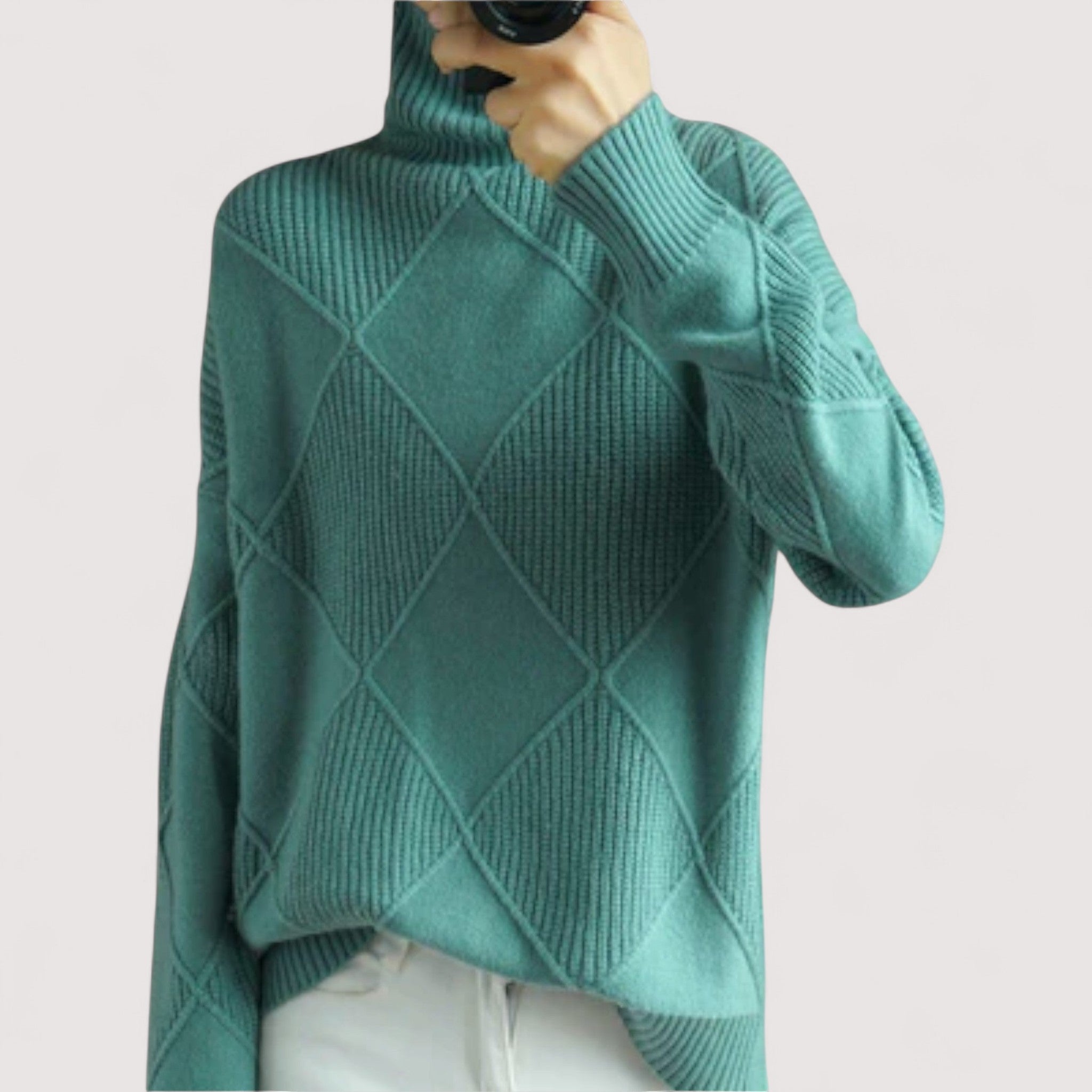 Kimberly™ | Mugav kõrge kaelusega kampsun