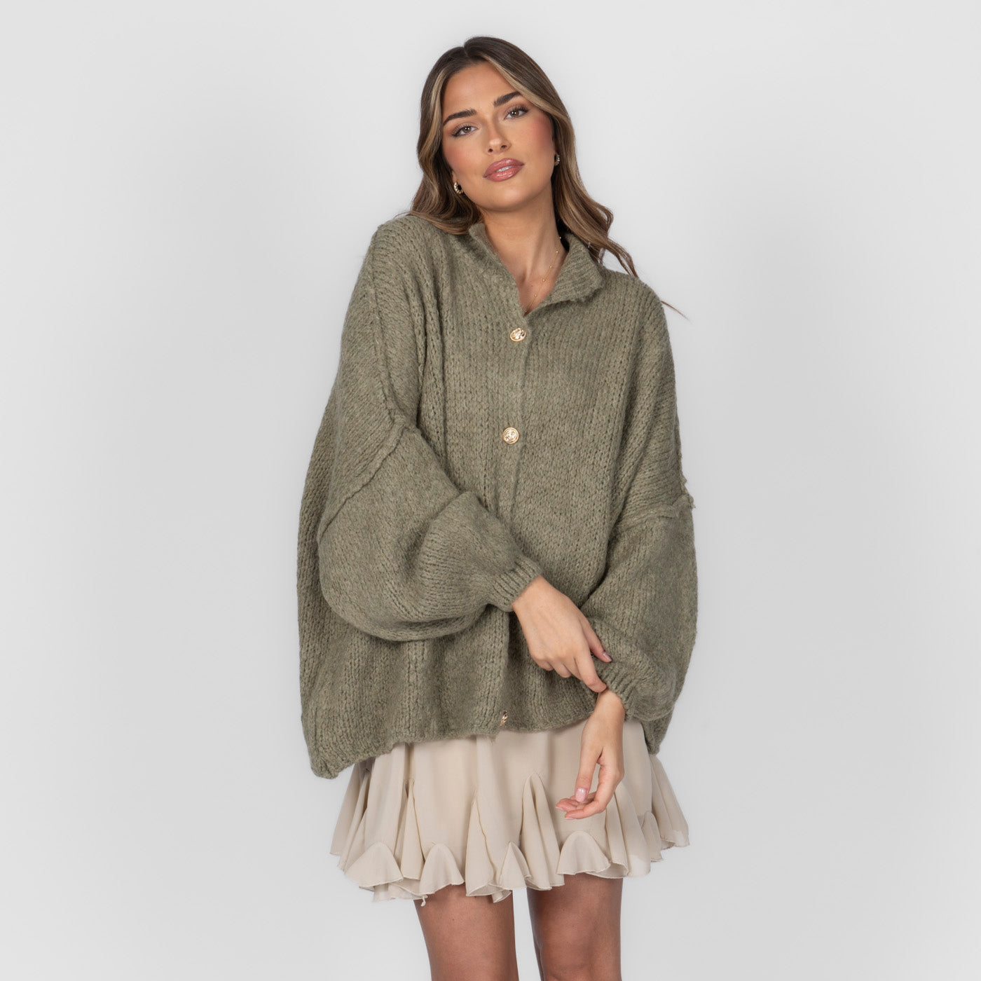 Üks suurus Cardigan "CozyGlam"