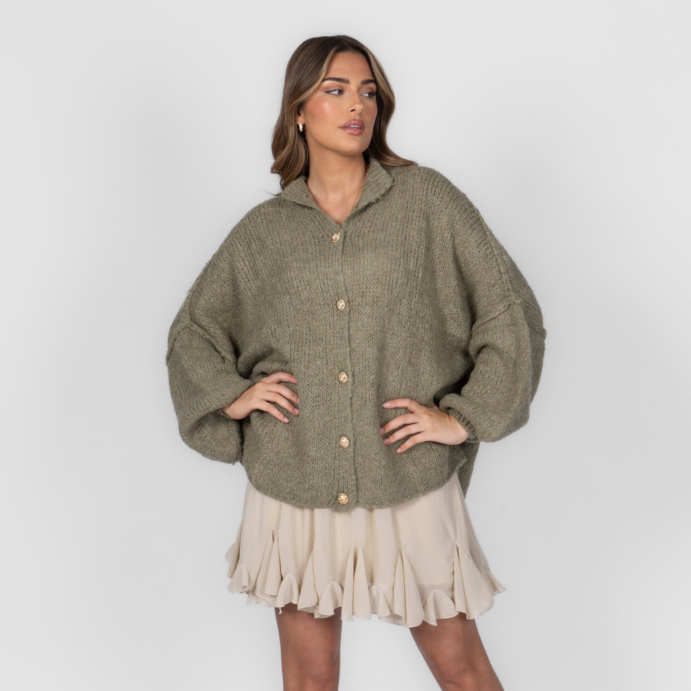 Üks suurus Cardigan "CozyGlam"