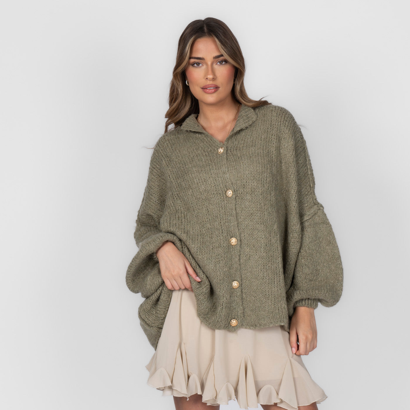 Üks suurus Cardigan "CozyGlam"