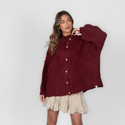 Üks suurus Cardigan "CozyGlam"