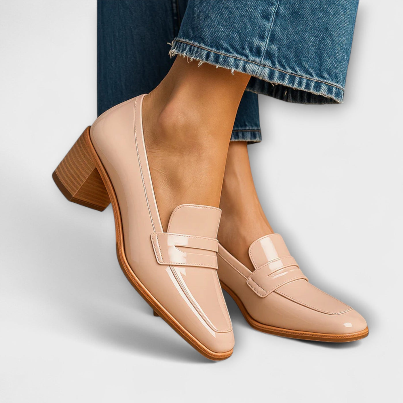 Elaine™ | Läikivad Loaferid