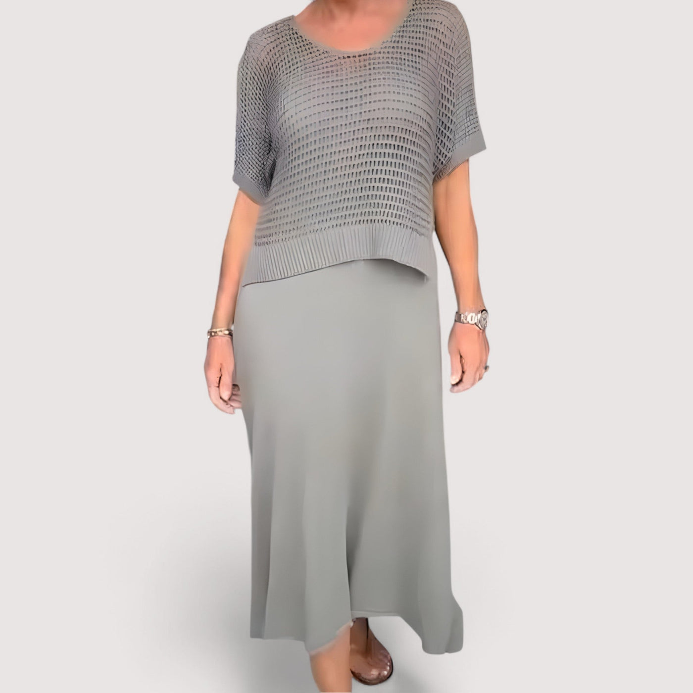 Claudia™ | Suvekleit kudumipealsega
