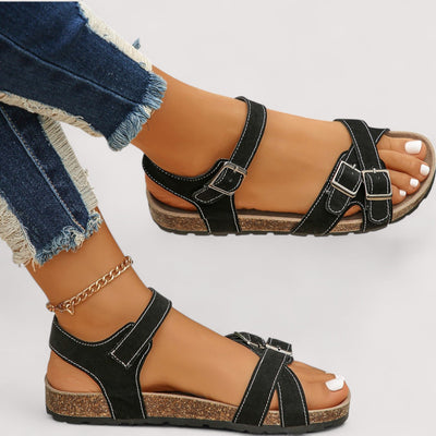 Inka™ | Kork-Ristirihmad-Sandaalid