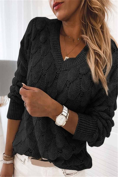 Delaney™ | Elegantne V-kaelusega kootud särk