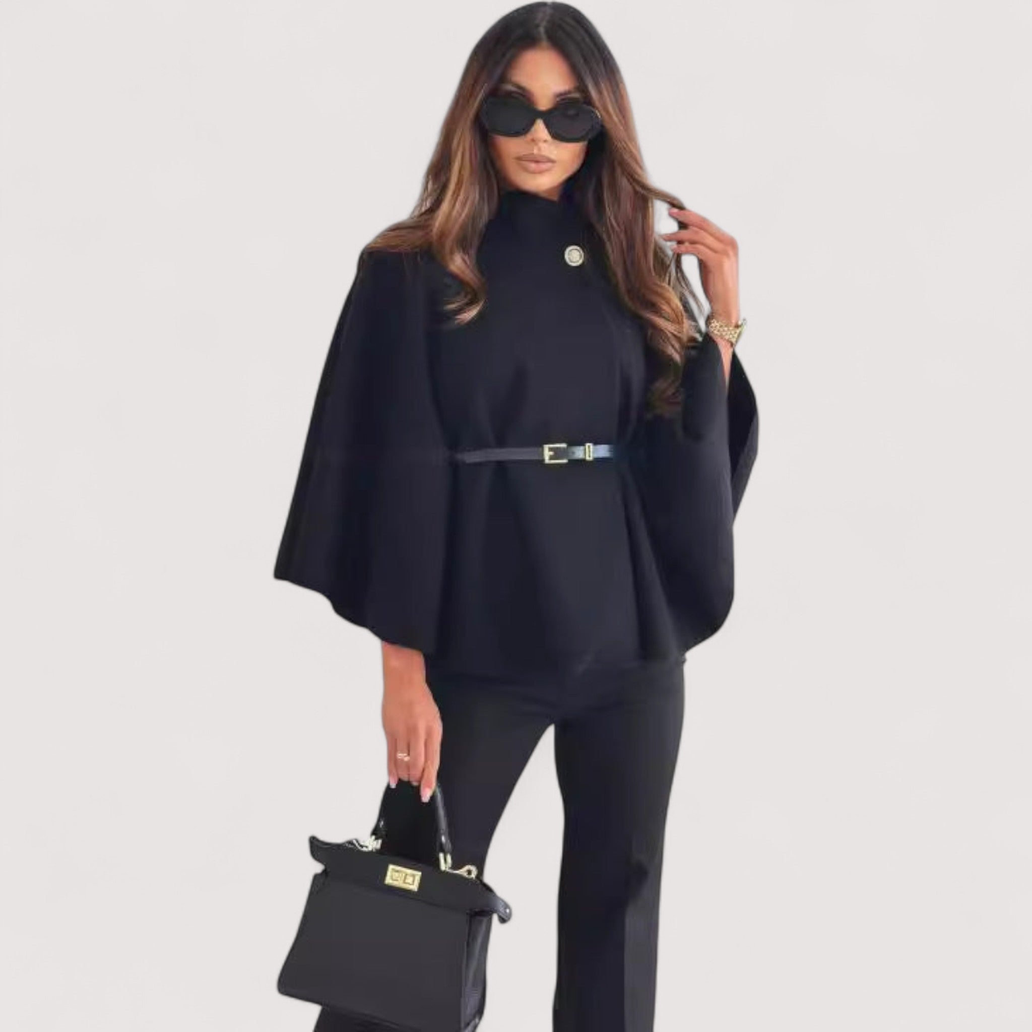 Angela™ | Elegantne liblikajakk vööga