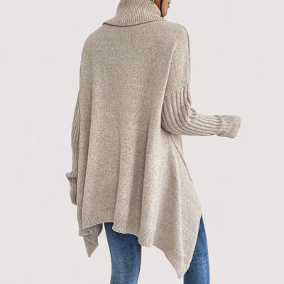Patricia™ – LANGER ROLLKRAGENPULLOVER