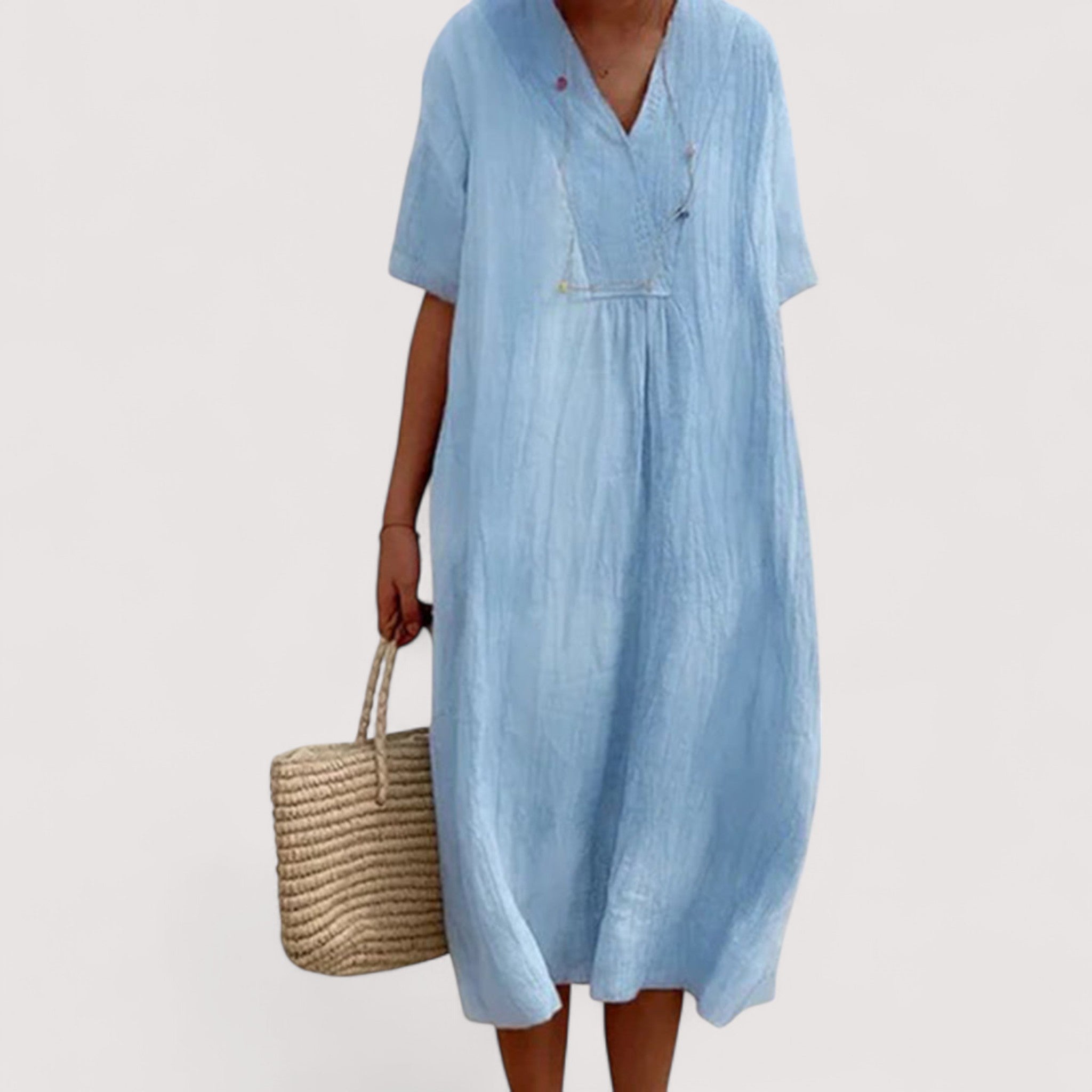 Hedda™ | Lõdvestunud Midi Kleit