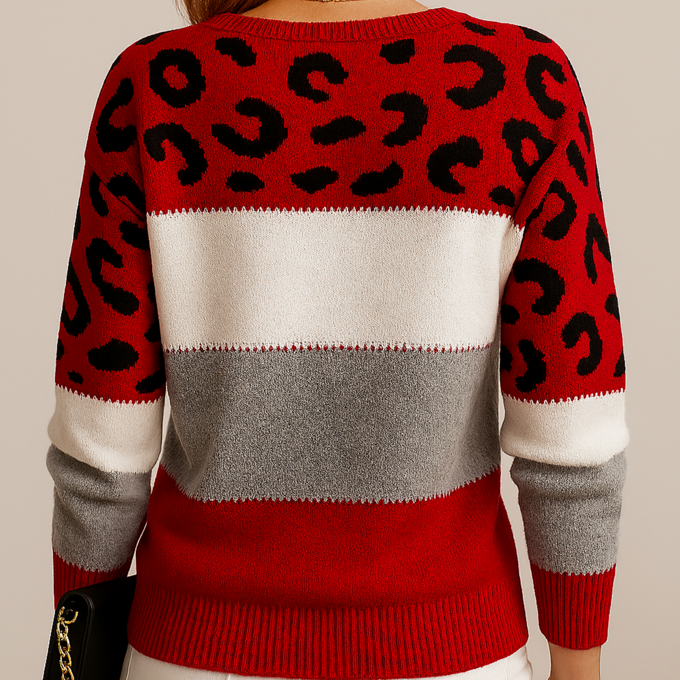 Maison Valmont™ | Leopard Elegantsi Sviiter