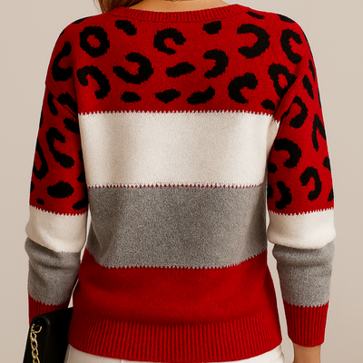 Maison Valmont™ | Leopard Elegantsi Sviiter