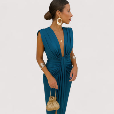 Maila™ | Elegantsed Drapé-Kleid