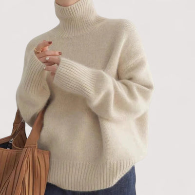Noémie™ | Cashmere kõrge kaelusega särk
