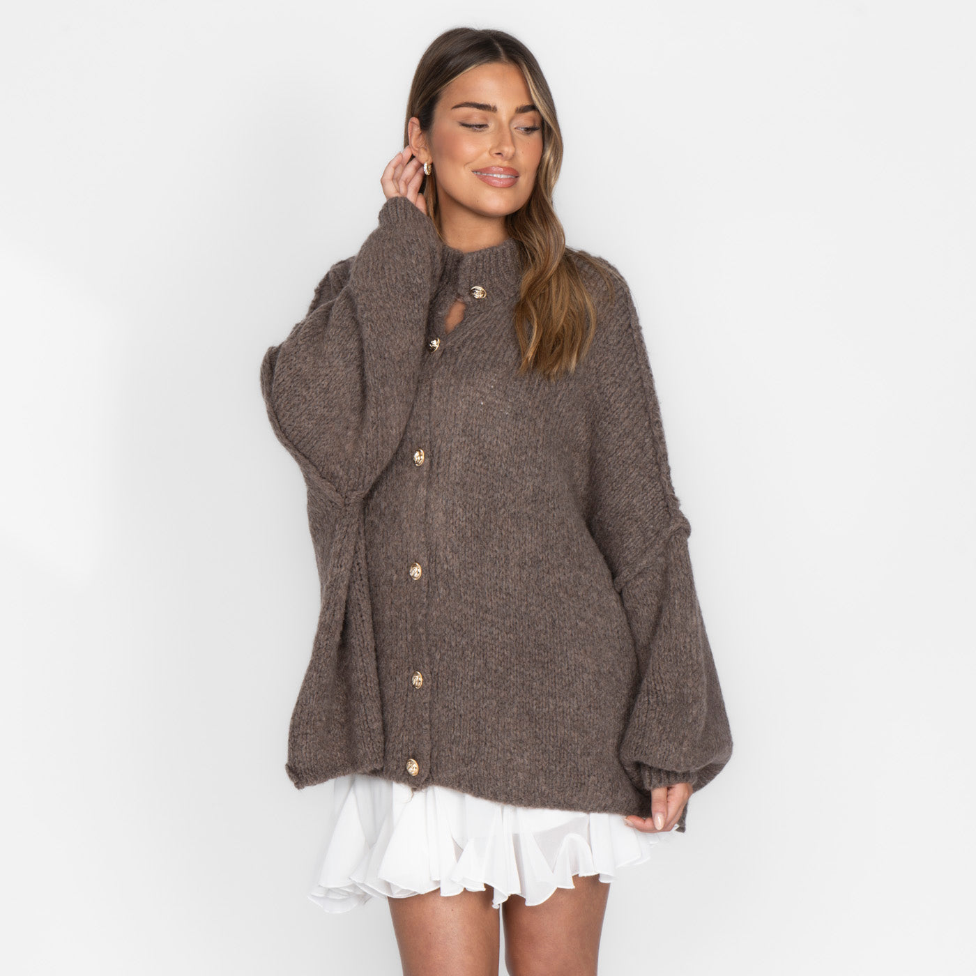 Üks suurus Cardigan "CozyGlam"