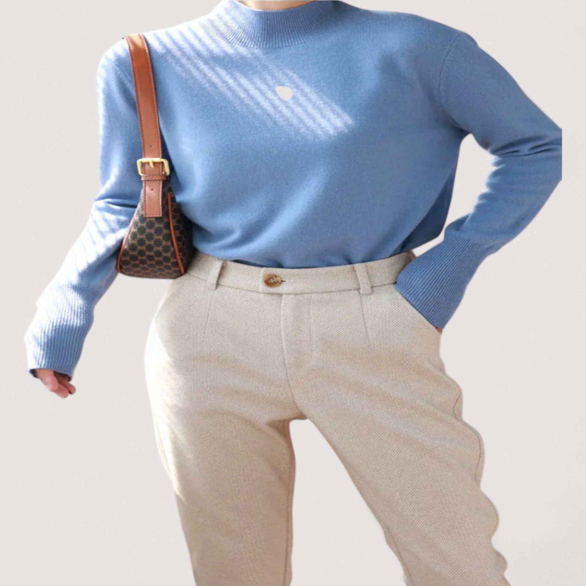 Helga™ | Kõrge talje slim-püksid