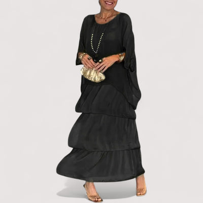 Laurence™ | Elegantne Chiffon Kleit Boho-Stiilis