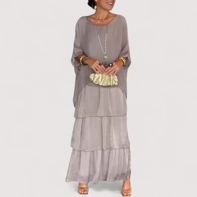 Laurence™ | Elegantne Chiffon Kleit Boho-Stiilis