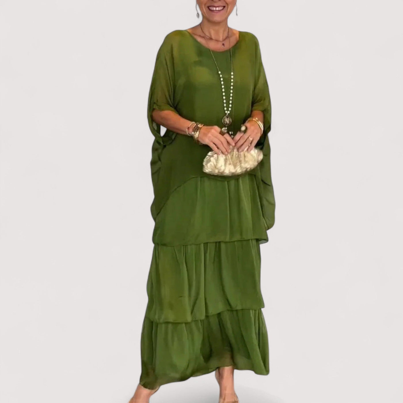 Laurence™ | Elegantne Chiffon Kleit Boho-Stiilis