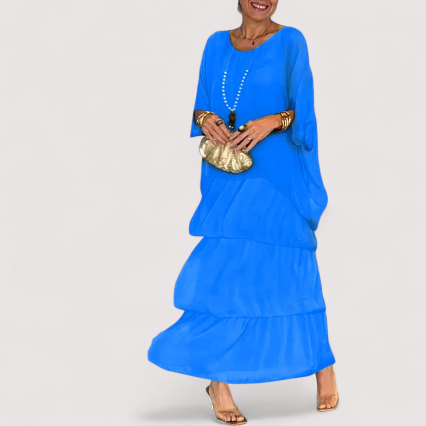 Laurence™ | Elegantne Chiffon Kleit Boho-Stiilis
