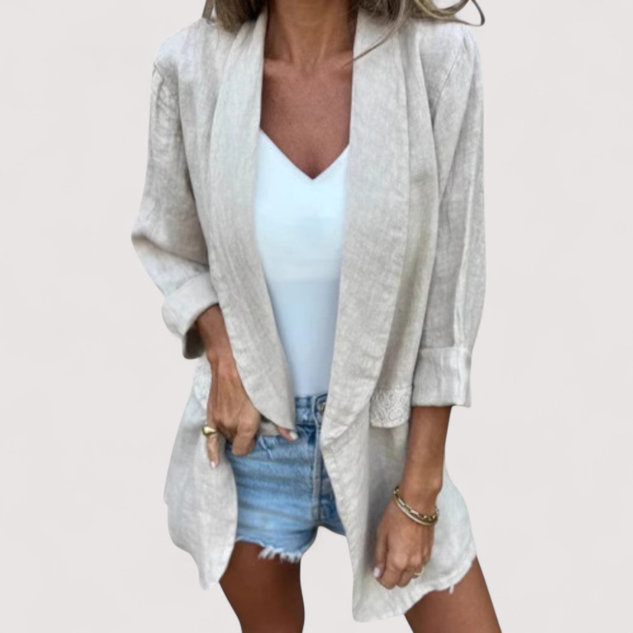 Zina™ | Ääristatud jakk