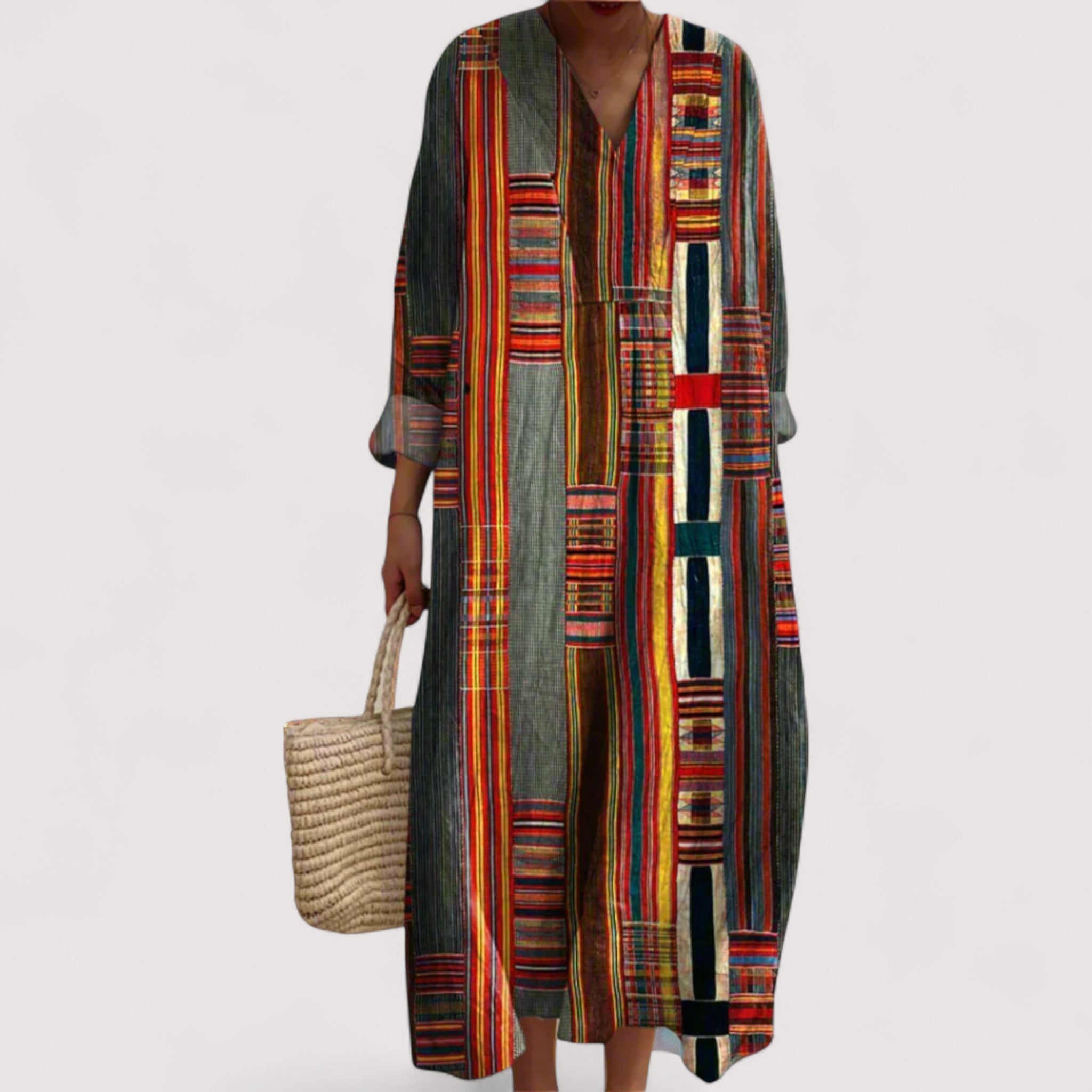 Sara™ | Elegantne Geomeetriline Kleit