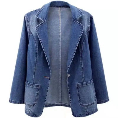 EVELINE™|ELEGANTNE DENIM JAKK