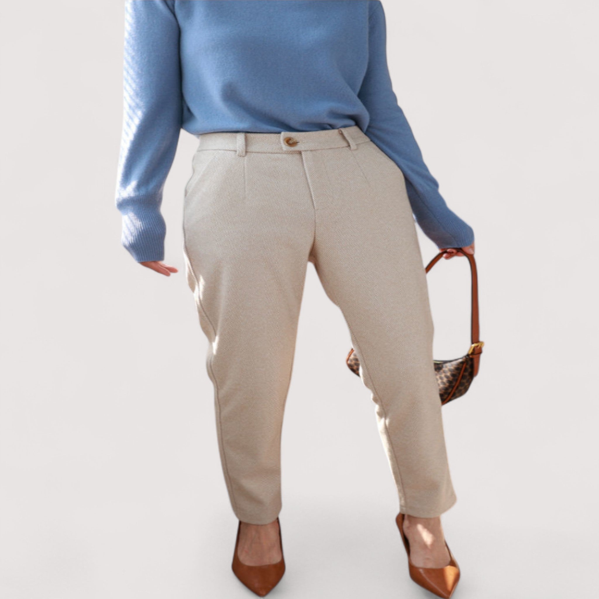 Helga™ | Kõrge talje slim-püksid