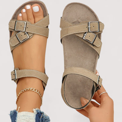 Inka™ | Kork-Ristirihmad-Sandaalid