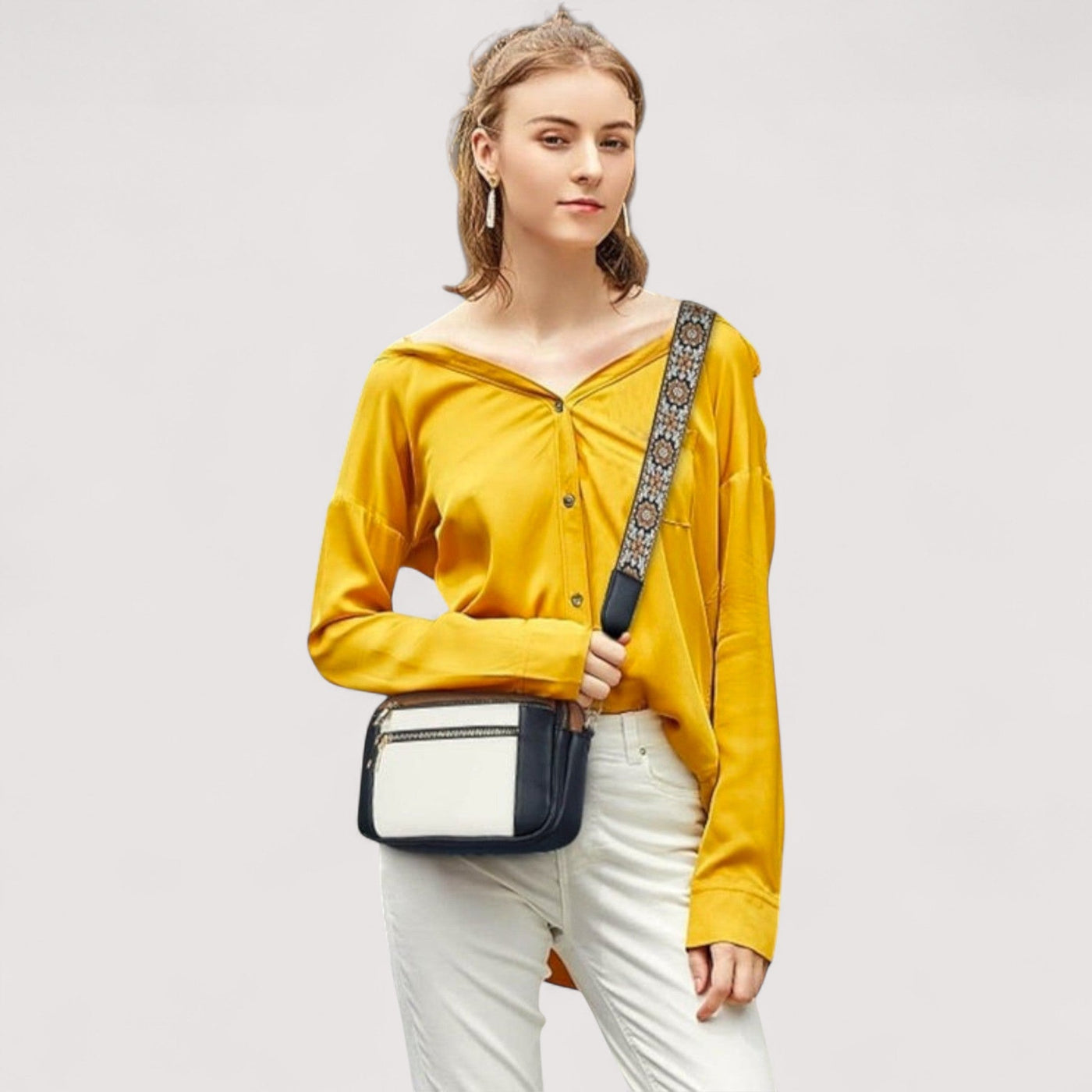 Sabina™ | Elegantne nahast õlakott