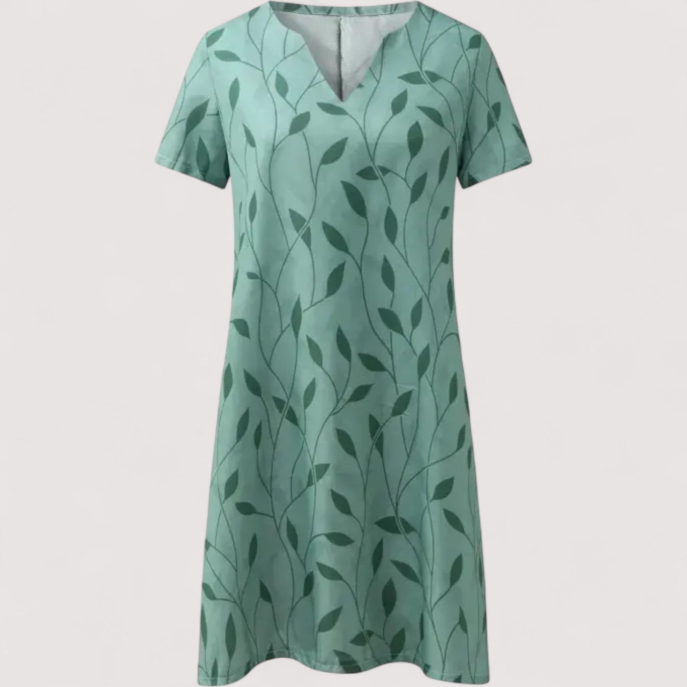 Jeanne™ | V-kaelusega kleit printimisega