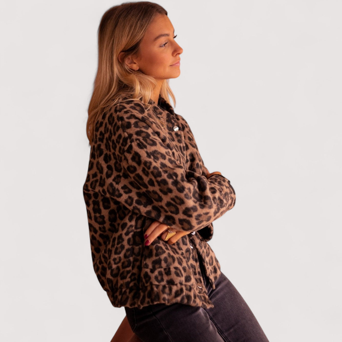 Paulina™ | Trendikas leopardimantel