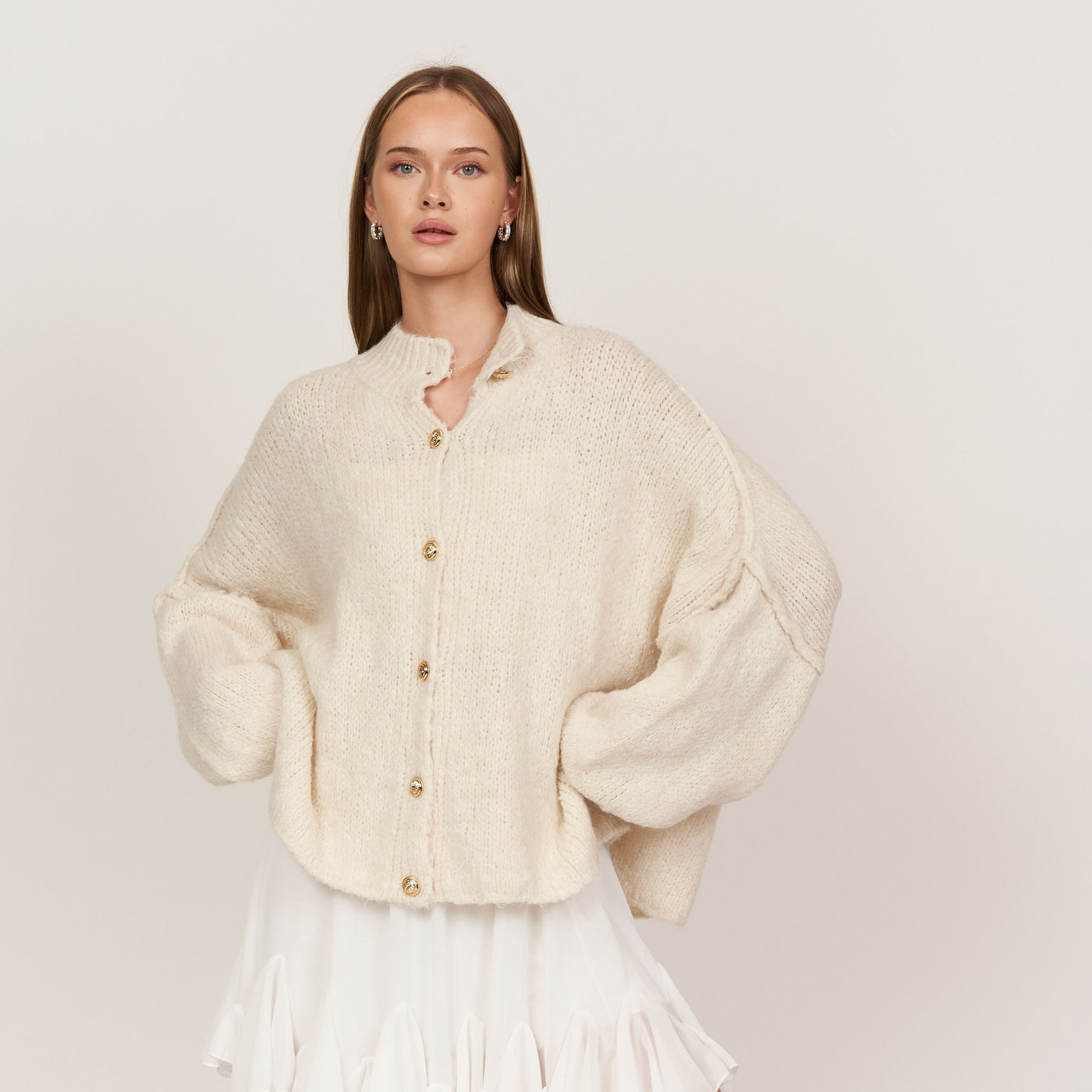 Üks suurus Cardigan "CozyGlam"