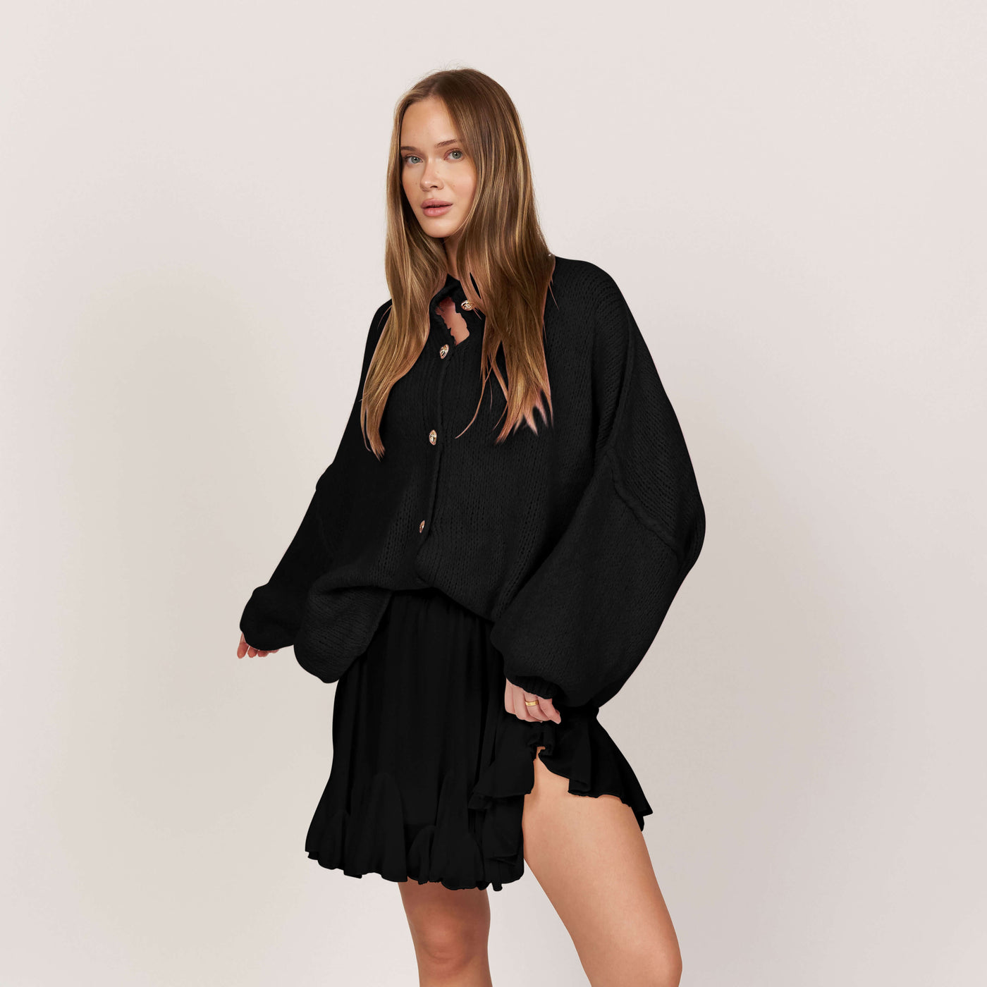 Üks suurus Cardigan "CozyGlam"