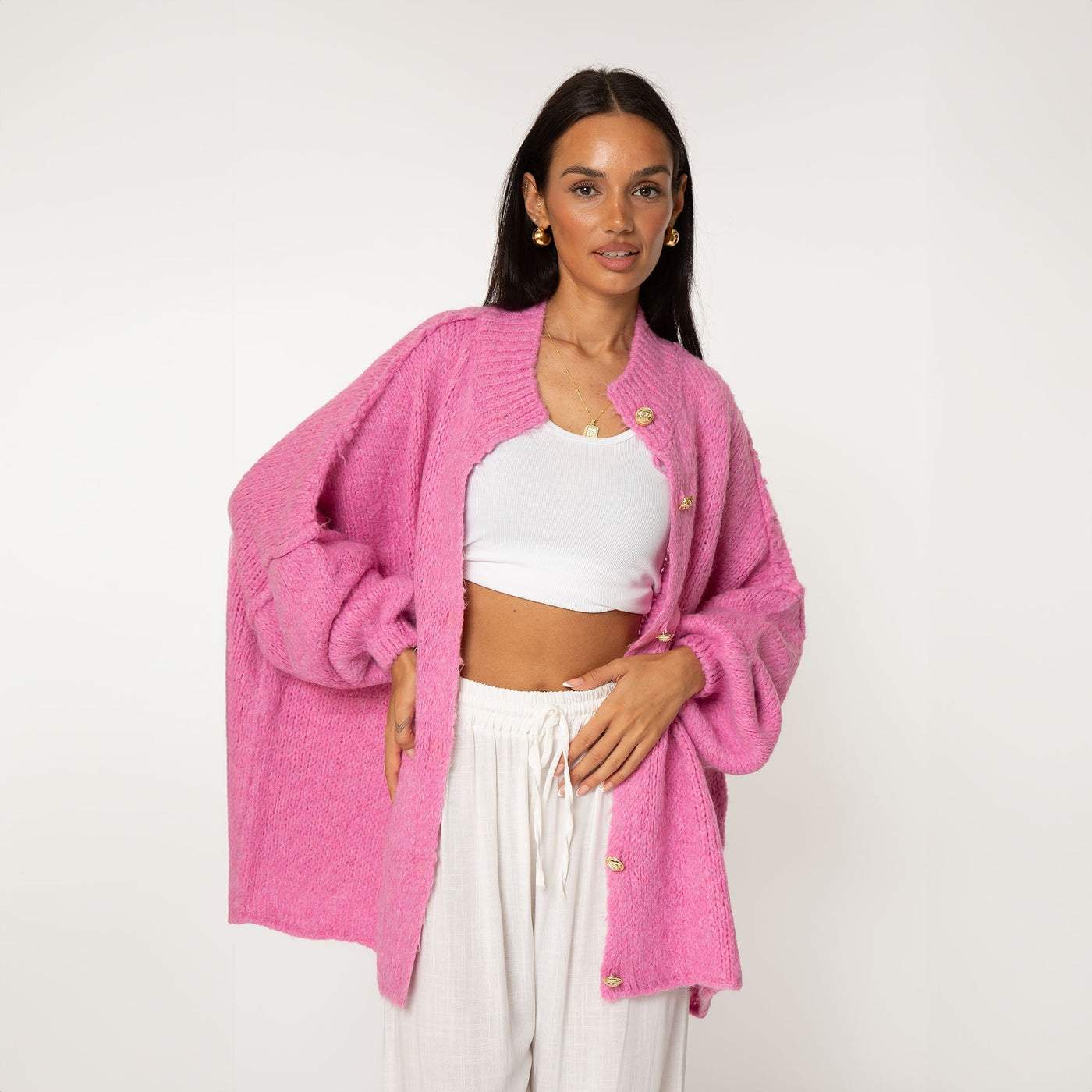 Üks suurus Cardigan "CozyGlam"