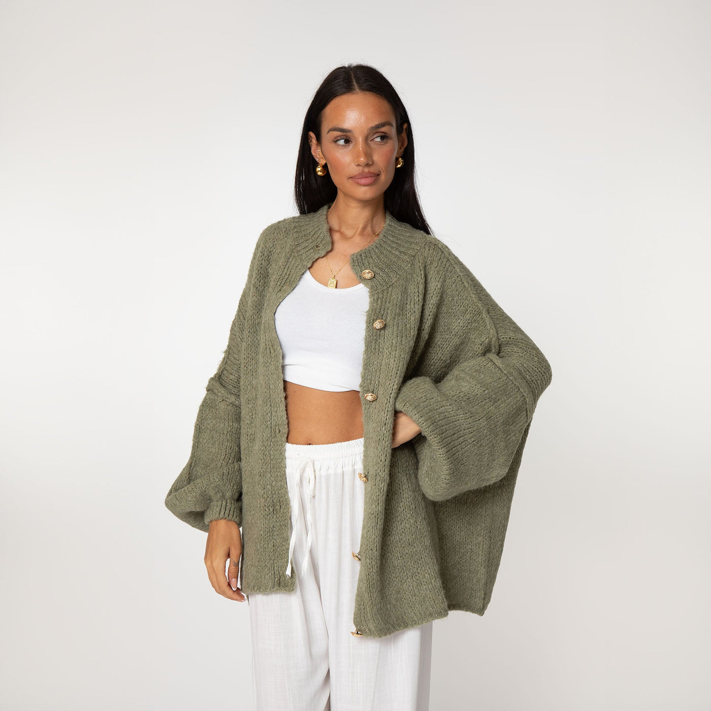 Üks suurus Cardigan "CozyGlam"