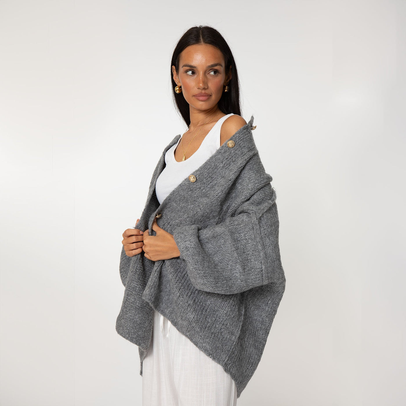 Üks suurus Cardigan "CozyGlam"