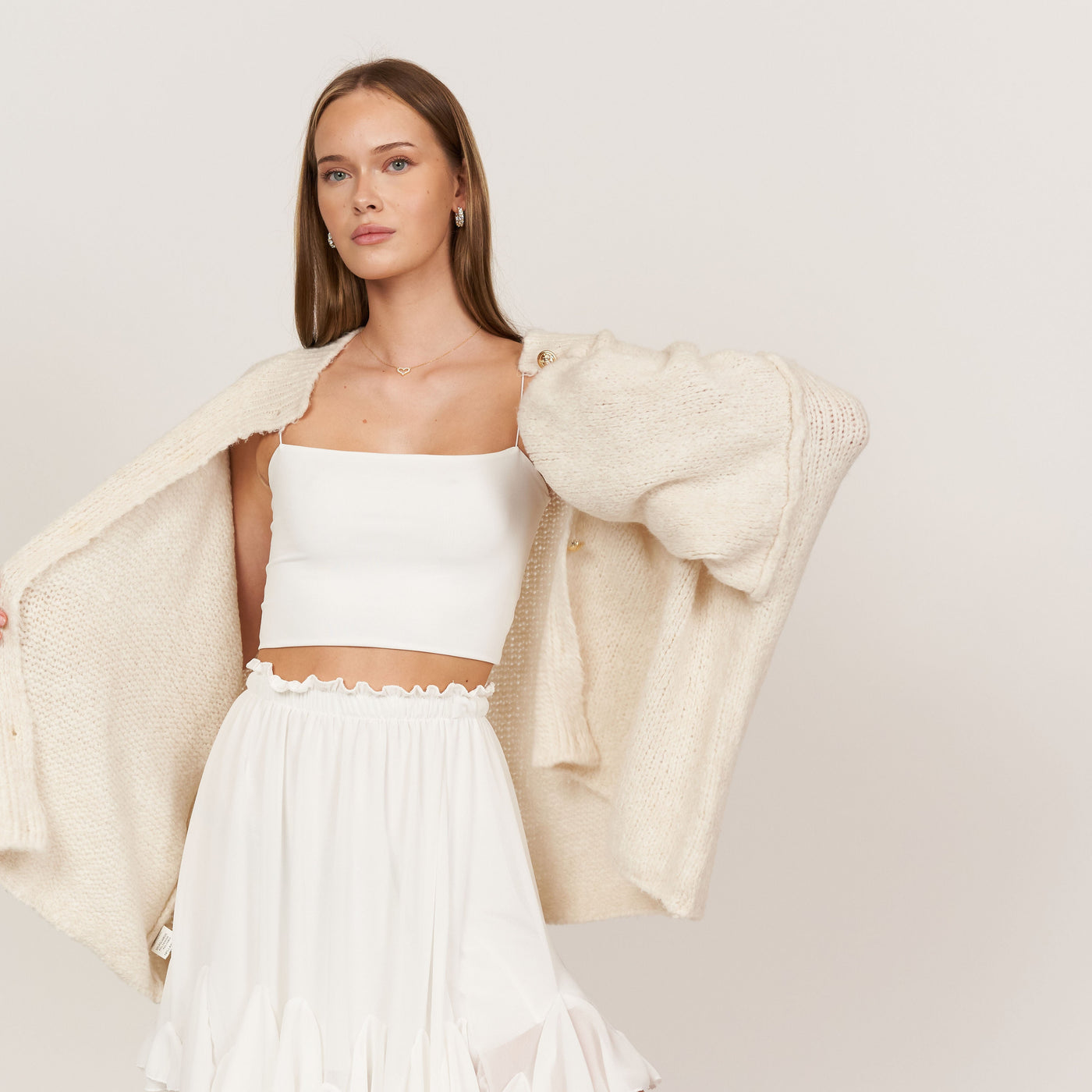 Üks suurus Cardigan "CozyGlam"
