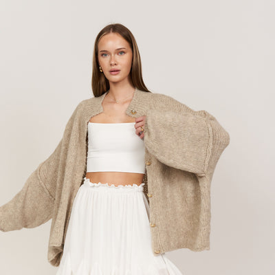 Üks suurus Cardigan "CozyGlam"
