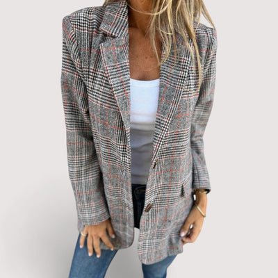 Tiziana™ | Lahe ruuduline bleiser