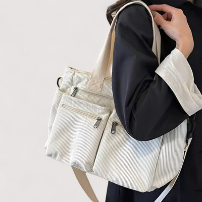 Selma™ | Ruumikas Cord-õlakott